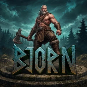 Bjorn slot game artwork